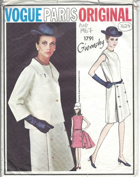 vintage vogue givenchy pattern|Vogue Pattern Givenchy .